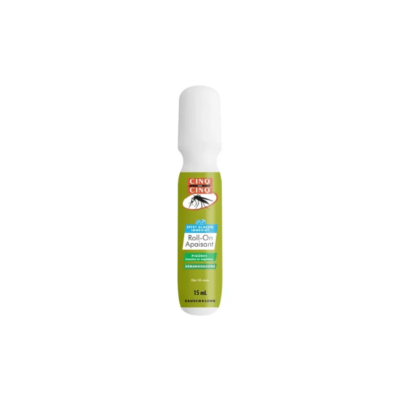 cinq-sur-cinq Roll-On Apaisant Effet Glaçon - Piqûres et Végétaux - Dès 36 mois, 15ml