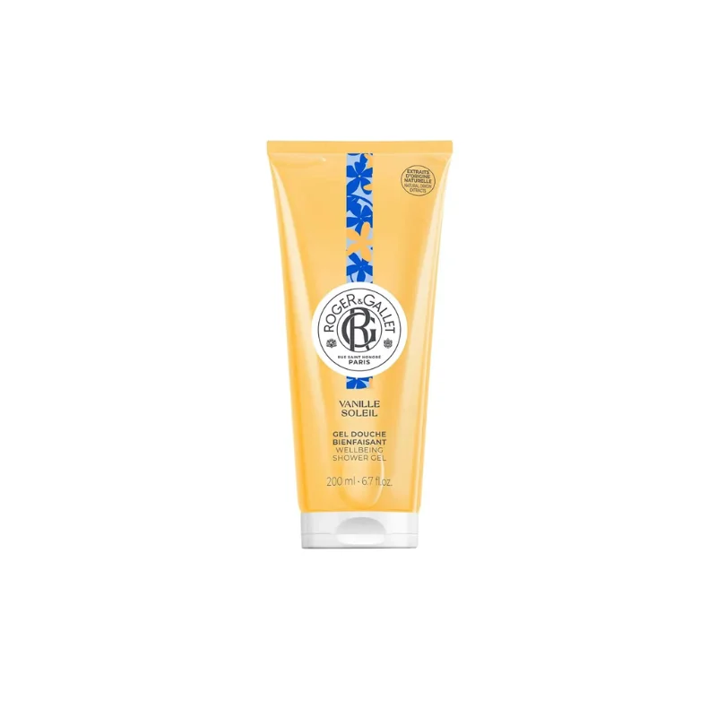 Roger & Gallet Vanille Soleil Gel Douche Bienfaisant 200ml