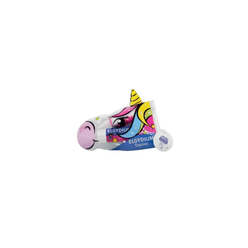Elgydium Trousse Voyage Licorne (1 BAD licorne + 1 dentifrice grenadine 50ml)