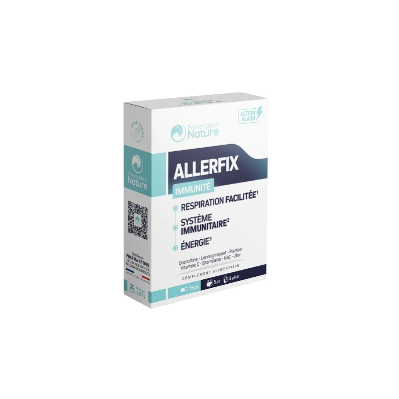 Prescription Nature Allerfix 15 gélules