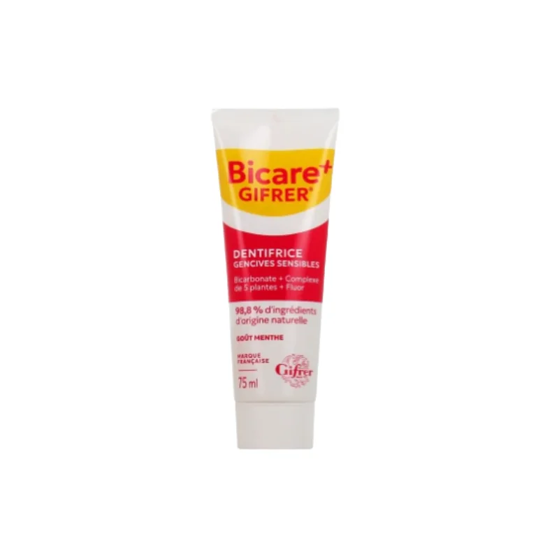 Gifrer Bicare Plus Dentifrice Gencives Sensibles 75ml