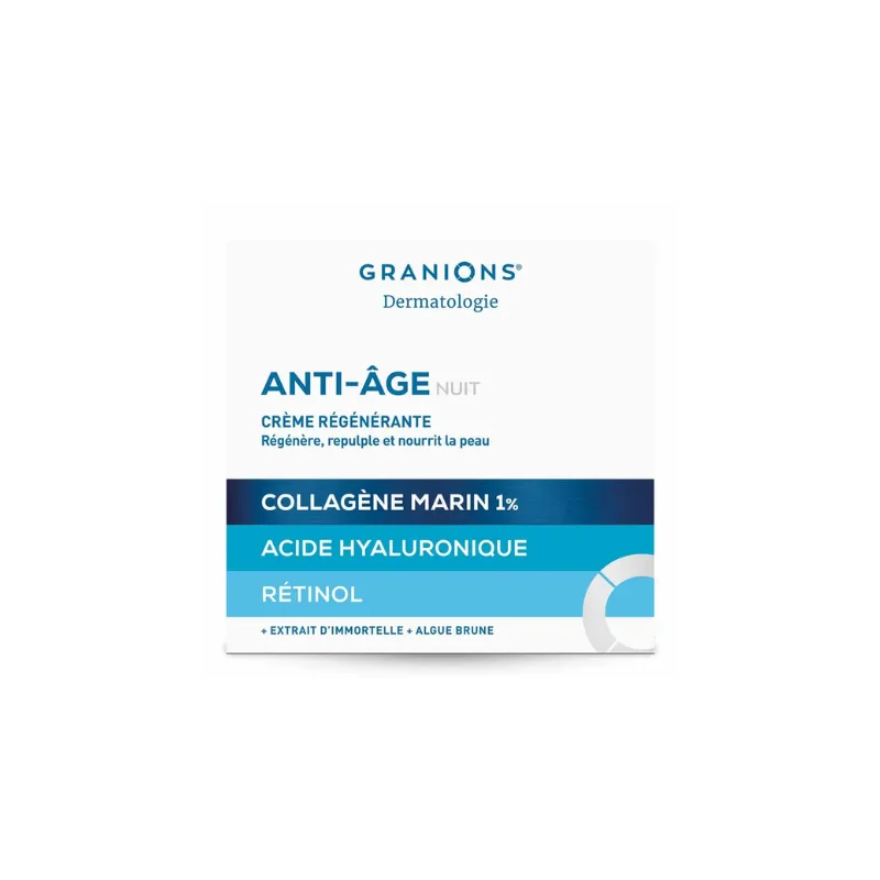 Granions Dermatologie Crème Régénérante Anti-Âge Nuit 50ml