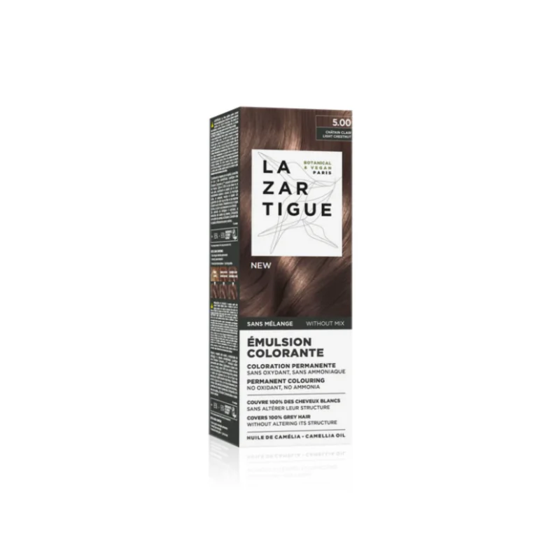 Lazartigue  Émulsion Colorante 5.00 Chatain Clair