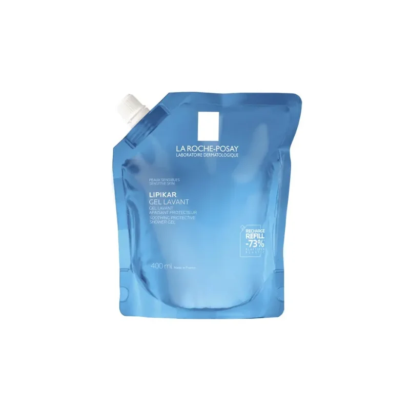 La Roche-Posay Lipikar Recharge Gel Lavant apaisant et protecteur Peaux Sèches et Sensibles 400ml