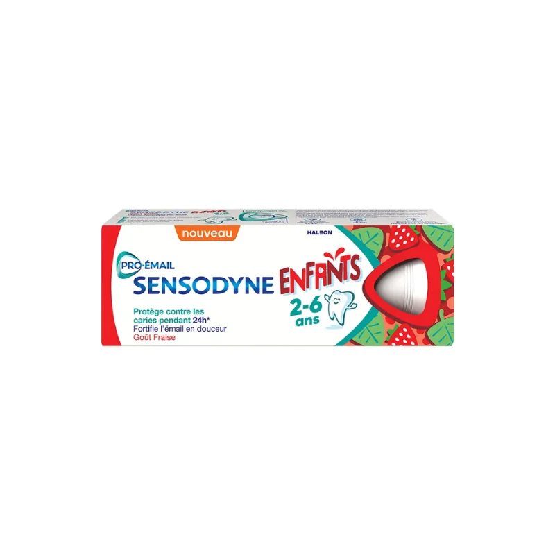 Sensodyne Pro-Email Dentifrice Enfants 2-6 ans Fraise 50ml