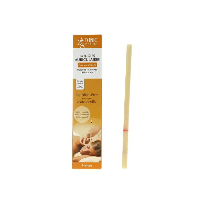 Tonic Nature Bougies Auriculaire 2 Pieces
