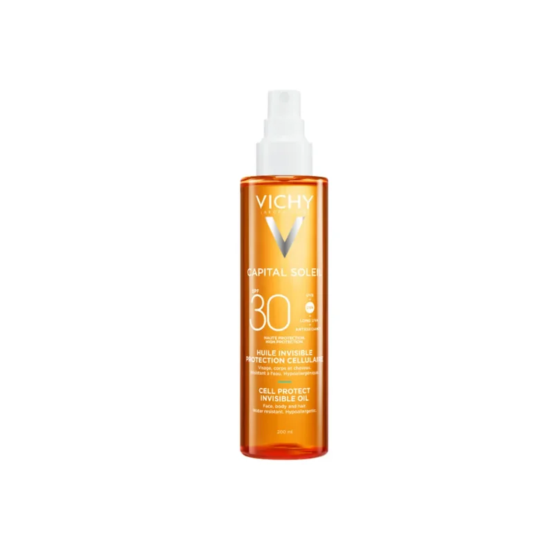 Vichy Capital Soleil Huile Invisible Protection Cellulaire SPF30 200ml