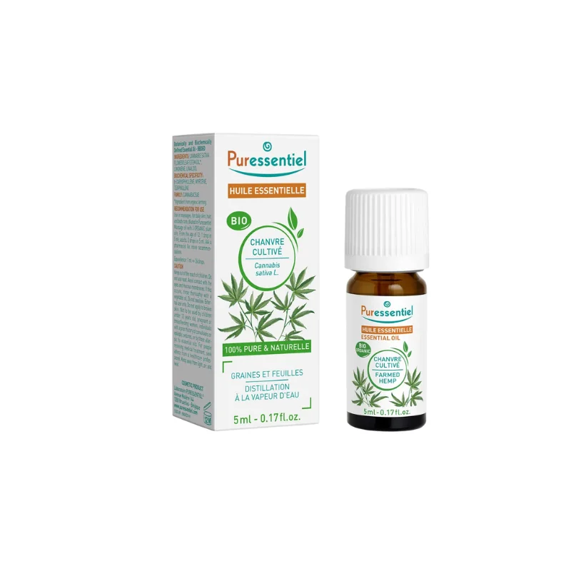 Puressentiel Huiles Essentielles Chanvre Cultivé Bio 5ml