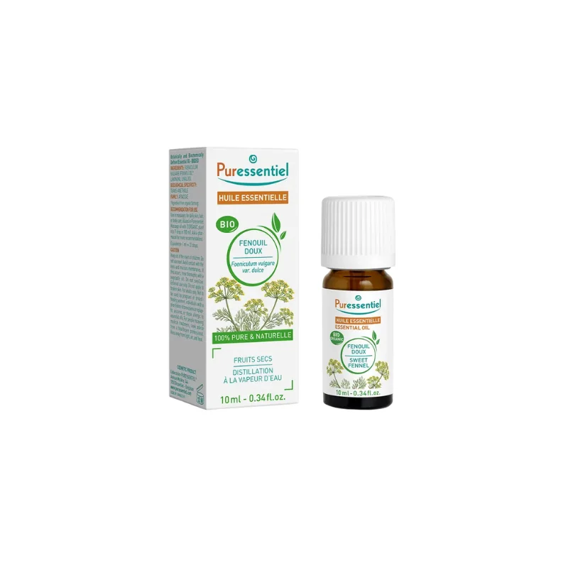 Puressentiel Huiles Essentielles Fenouil Doux Bio 10ml