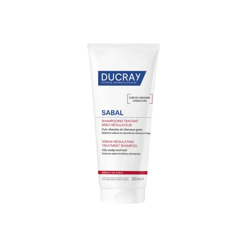 Ducray Sabal  Shampooing traitant sébo-régulateur 200ml