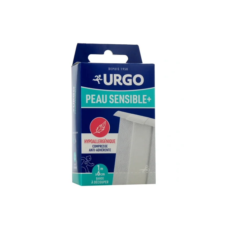 Urgo Pansements Peau sensible 6cm x 1m