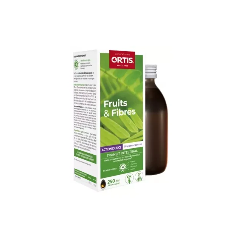 Ortis Fruits & Fibres Action Douce Sirop 250 ml