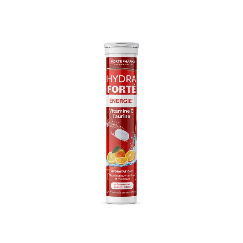 Forté Pharma Hydra Forté Energie Vitamine C Taurine 24 comprimés effervescents