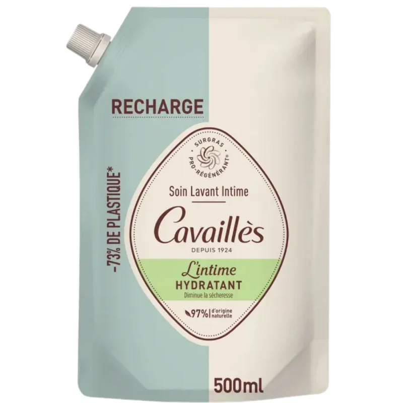Rogé Cavaillès Intime Eco-Recharge Soin Lavant Hydratant Sécheresse 500ml