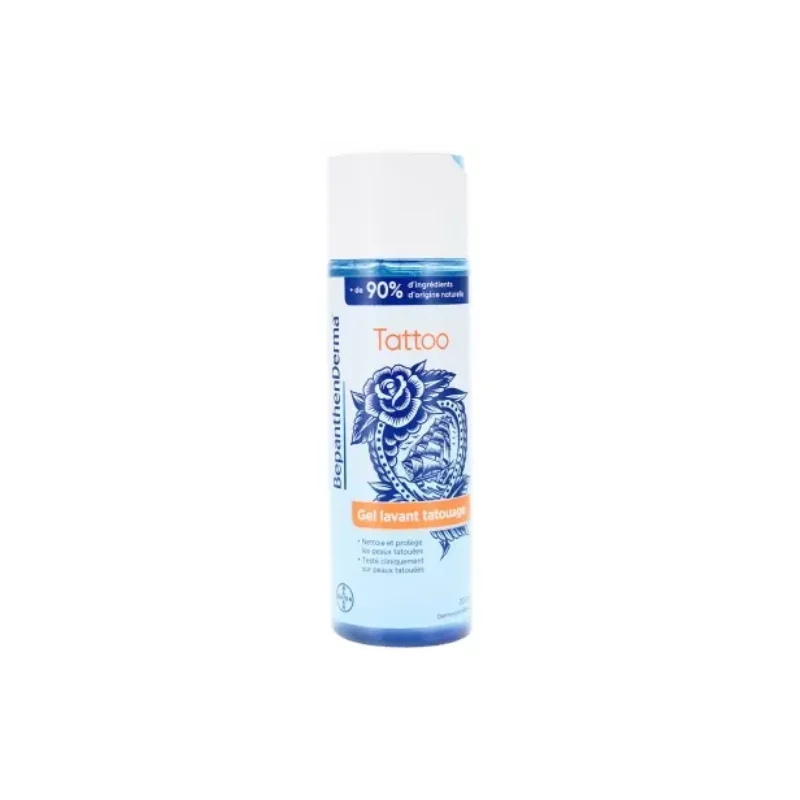 Bepanthen Derma Gel Lavant Tatouage 200 ml
