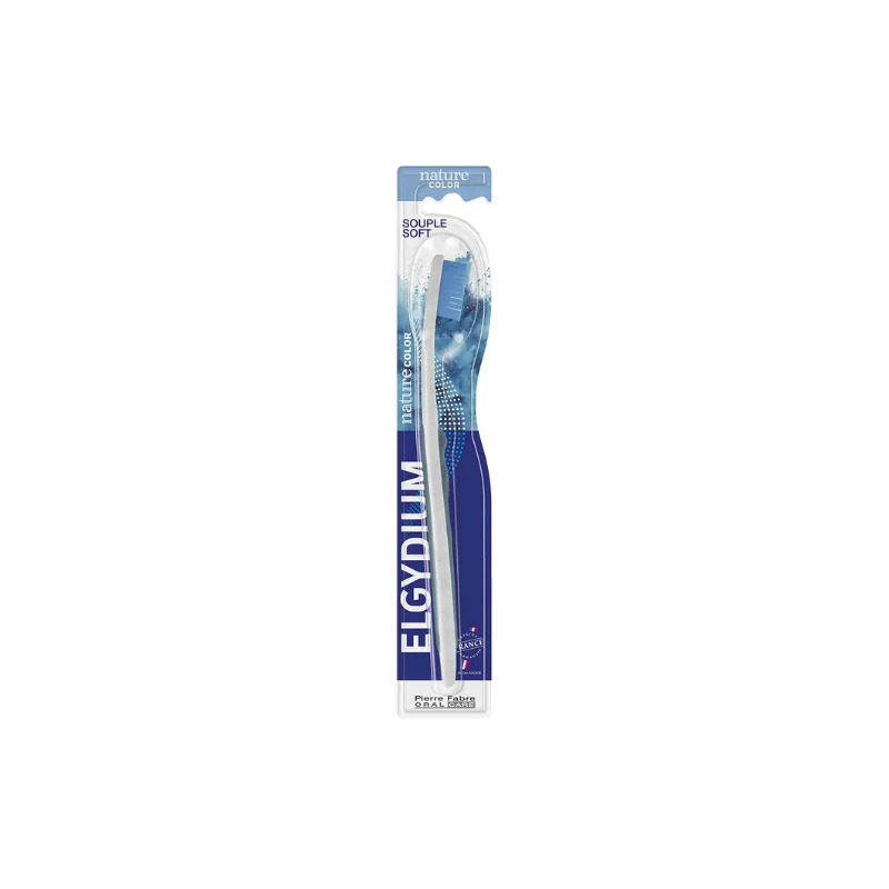 Elgydium Brosse à Dents Souple Soft Nature Color