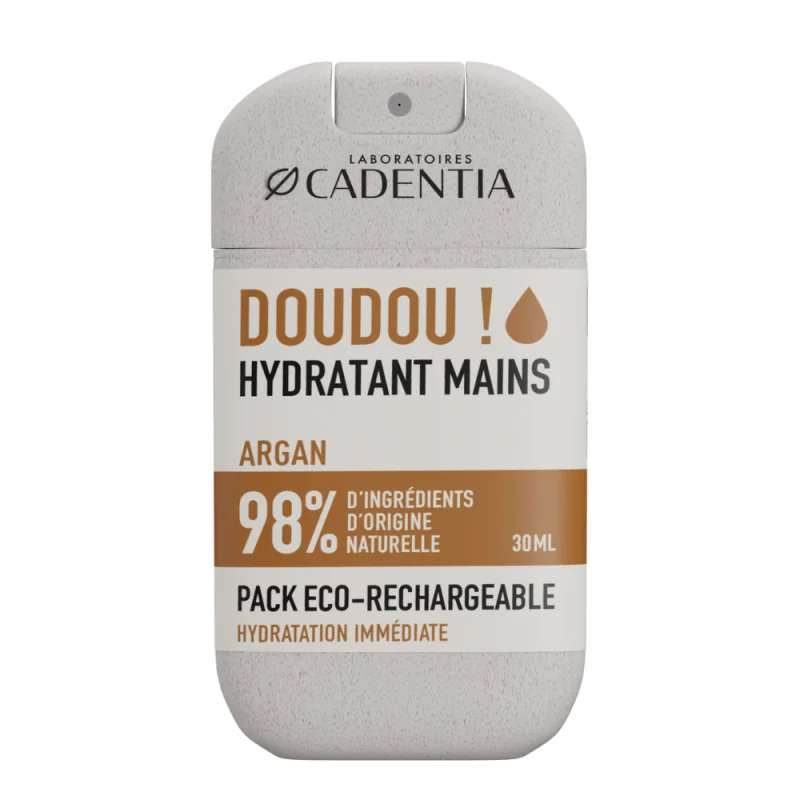 Cadentia Doudou Spray Hydratant Mains Argan 30ml