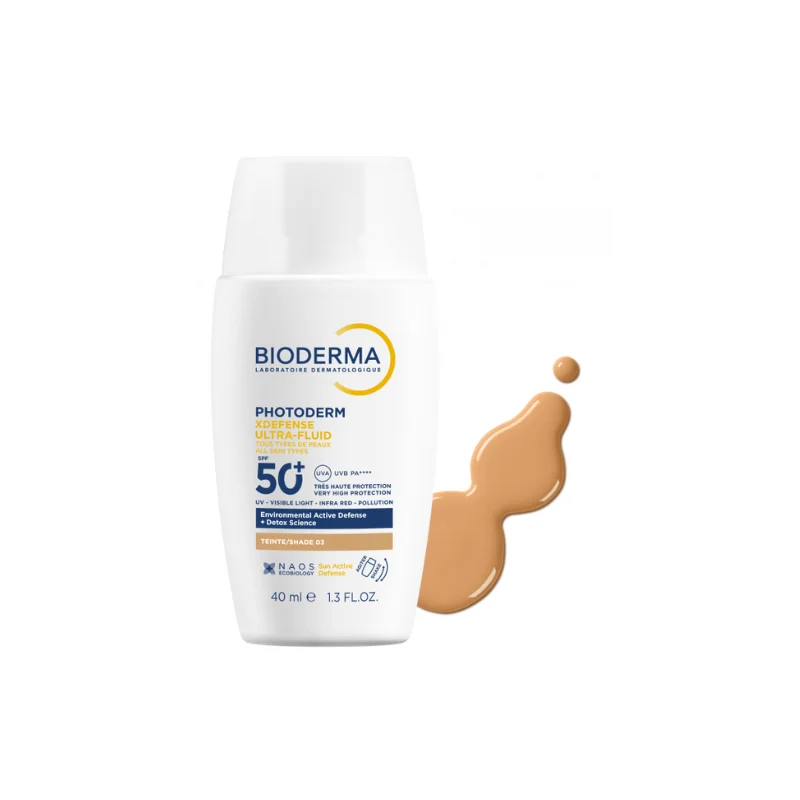 Bioderma Photoderm xdefense ultra-fluide SPF50+ TEINTE 03 40ml