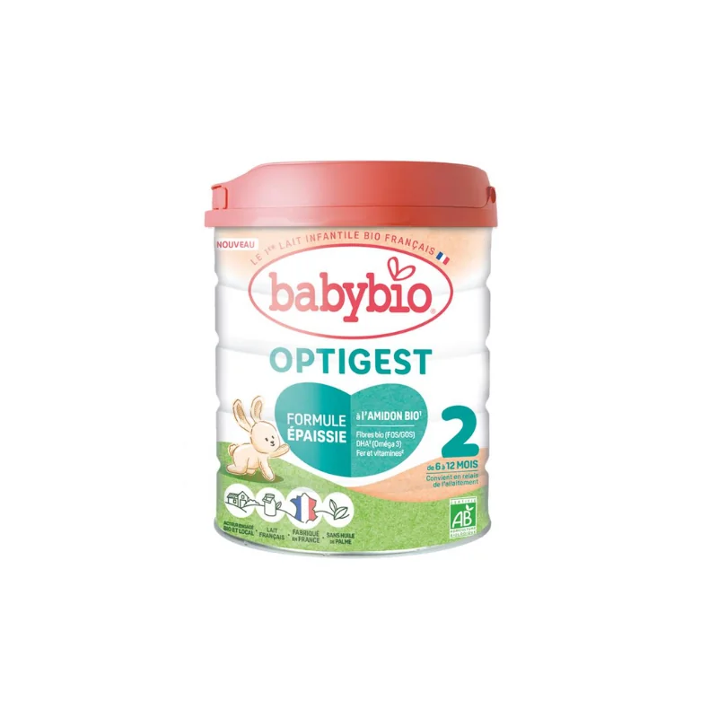 Babybio Optigest 2ème âge dès 6 mois 800g