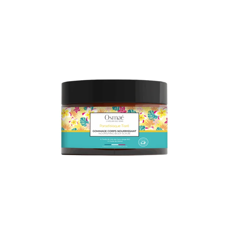 Osmaé Gommage corps nourrissant PARADISIAQUE TIARÉ 200g