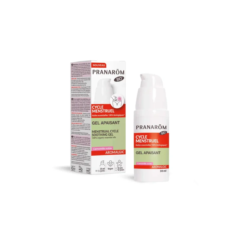 Pranarom AROMALGIC - Gel Apaisant Cycle Menstruel Bio, 30ml