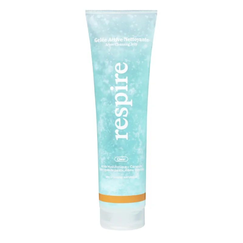 RESPIRE CLEAR - Gelée Active Nettoyante - Tous Types de Peaux, 140ml