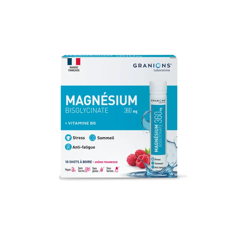 Granions Magnésium Bisglycinate 360 10 shots