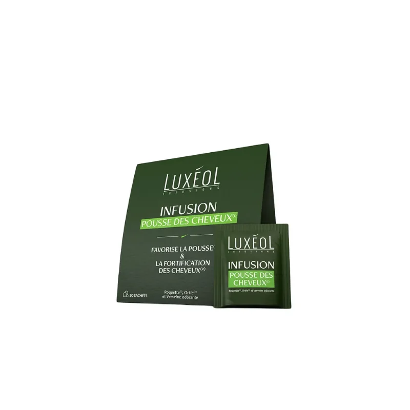 Luxéol Infusion Pousse des Cheveux, 30 sachets