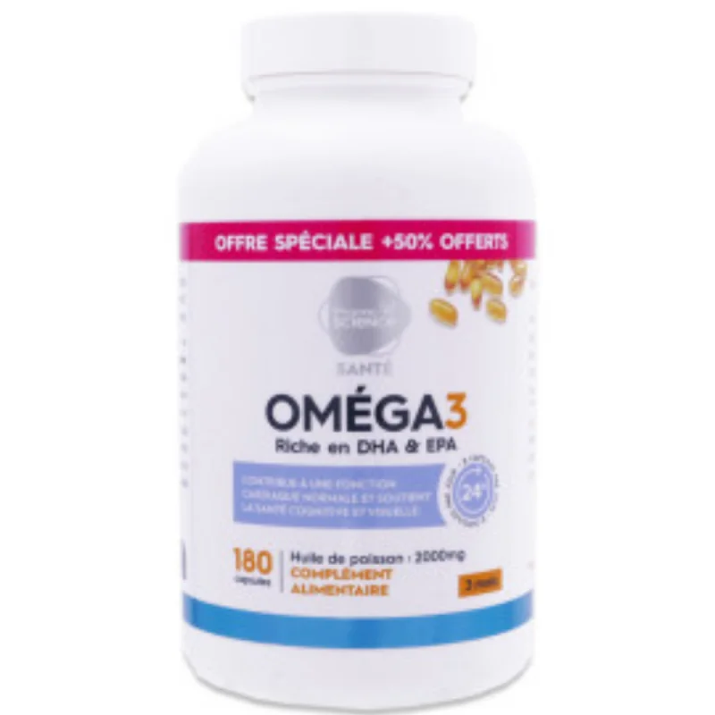Pharmascience OMÉGA 3 180 capsules