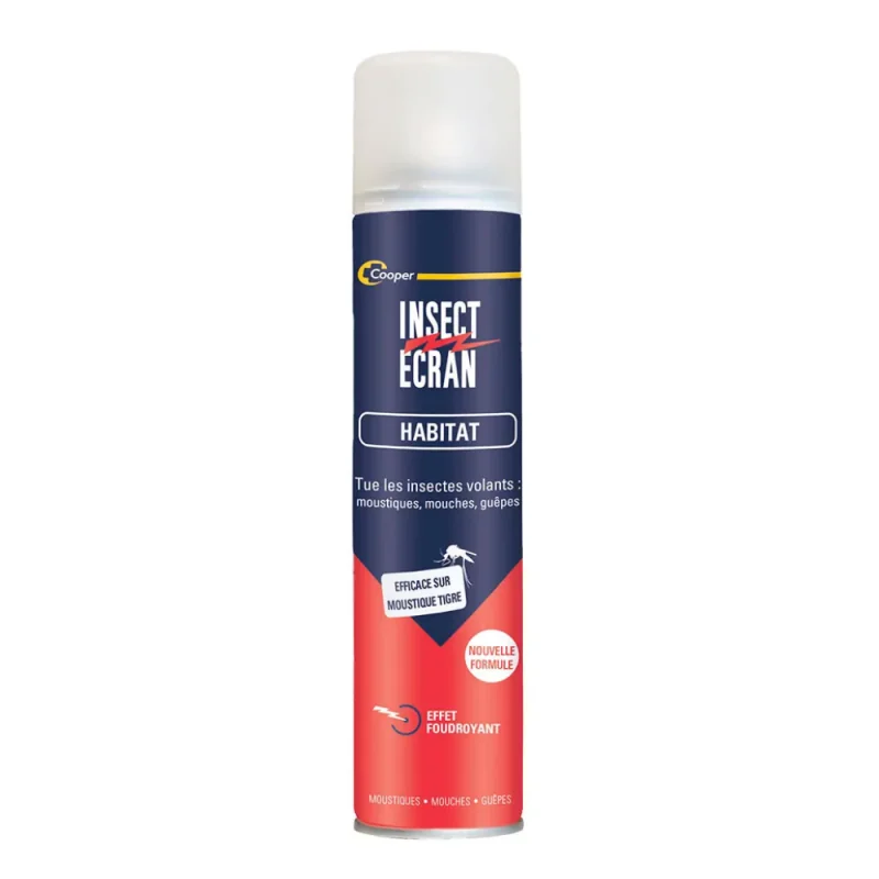 Insect Ecran Insecticide Aérosol Habitat Moustiques Mouches Guêpes 250ml