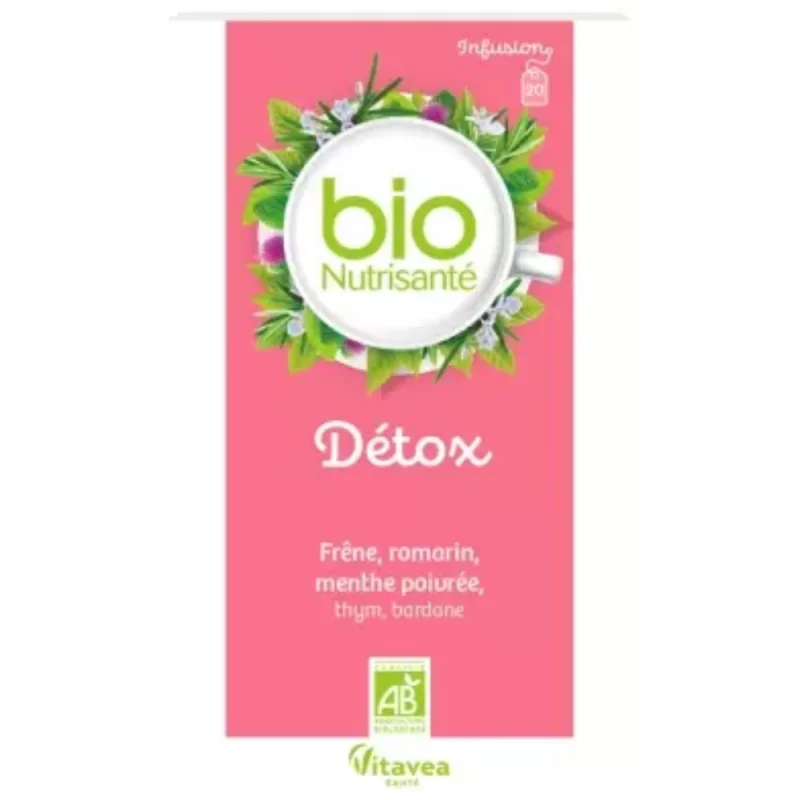 Vitavea Infusion Détox Bio 20 Sachets