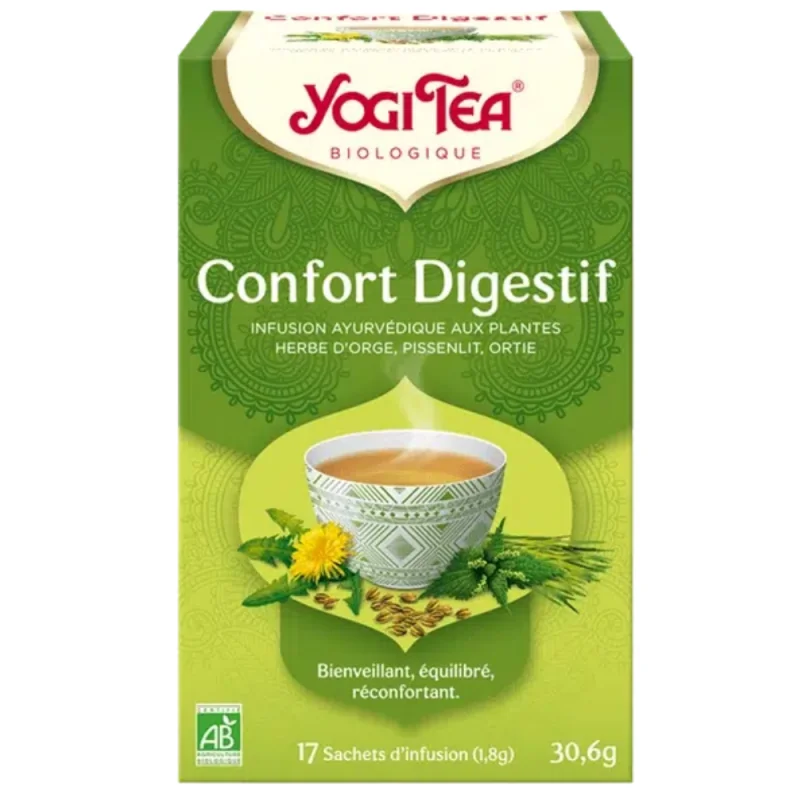 Yogi Tea confort digestif 17 sachets