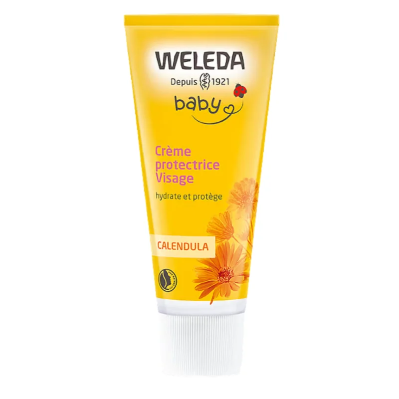 Weleda Baby Crème Protectrice Visage au Calendula 50 ml
