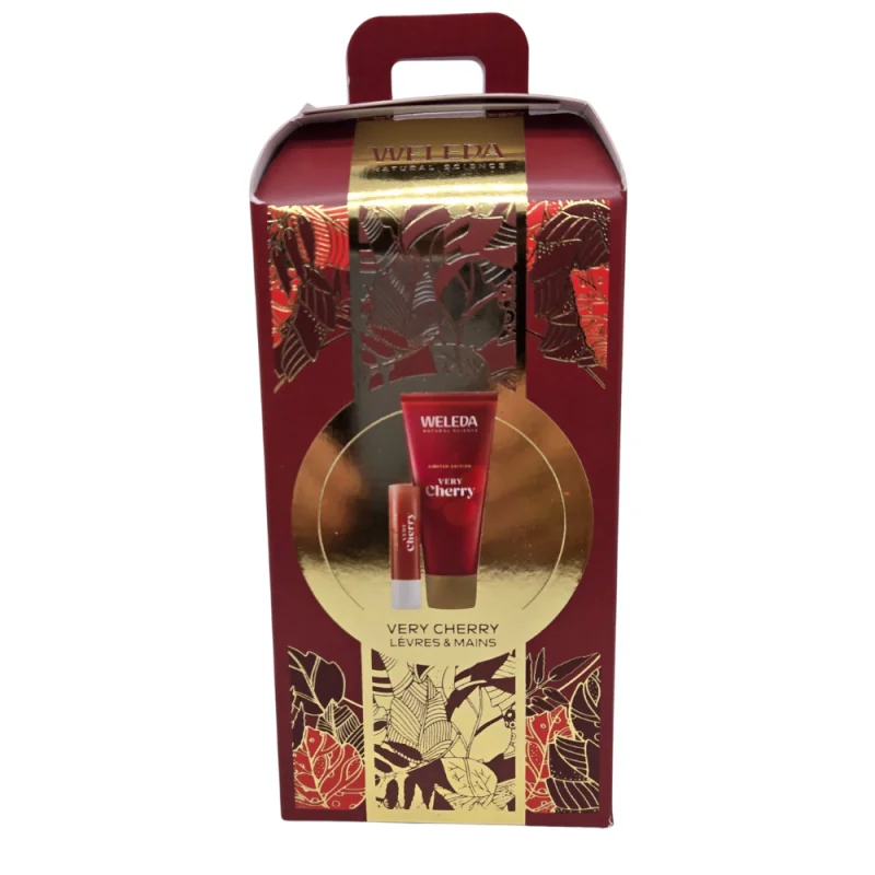 Weleda Coffret Very Cherry Lèvres et Mains Grenade