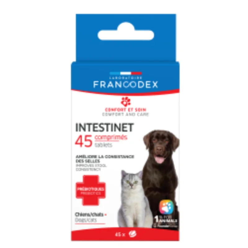Francodex Intestinet 45 Comprimés Chiens et Chats