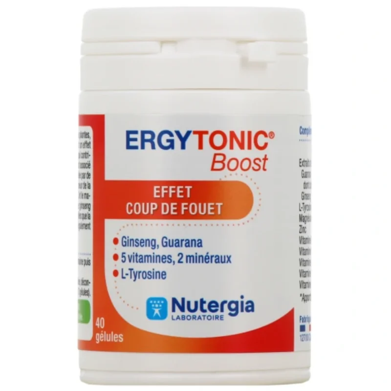 Nutergia Ergytonic Boost 40 gélules