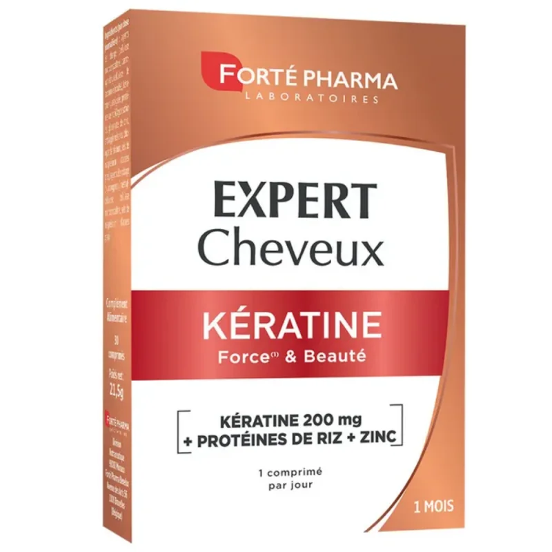 Forté Pharma Expert Cheveux Kératine 30 comprimés