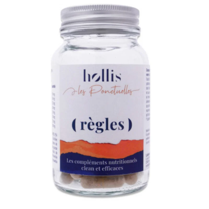 HOLLIS Les ponctuelles règles 60 gélules