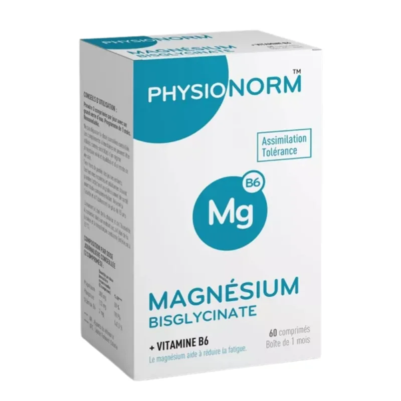 Immubio Physionorm Magnésium + Vitamine B6 - 60 capsules + 2 × 30 comprimés