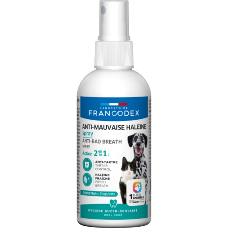 Francodex Spray anti-mauvaise haleine 100ml