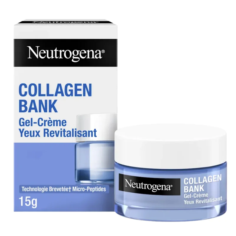 Neutrogena Collagen Bank Gel Crème Contour des Yeux Revitalisant 15 ml