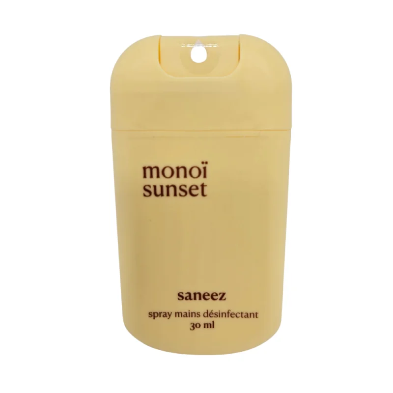 Saneez Spray Désinfectant Main Monoï Sunset 30 ml