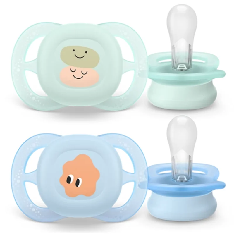 Avent Ultra Start Lot 2 sucettes 0-2 mois