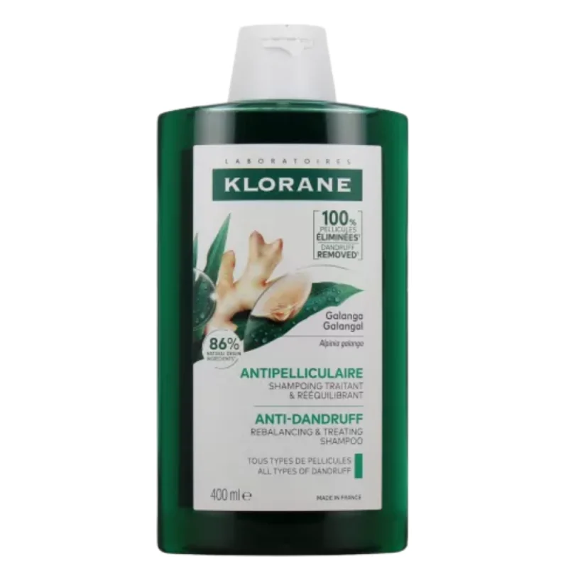 Klorane  Shampoing Antipelliculaire Galanga 400 ml