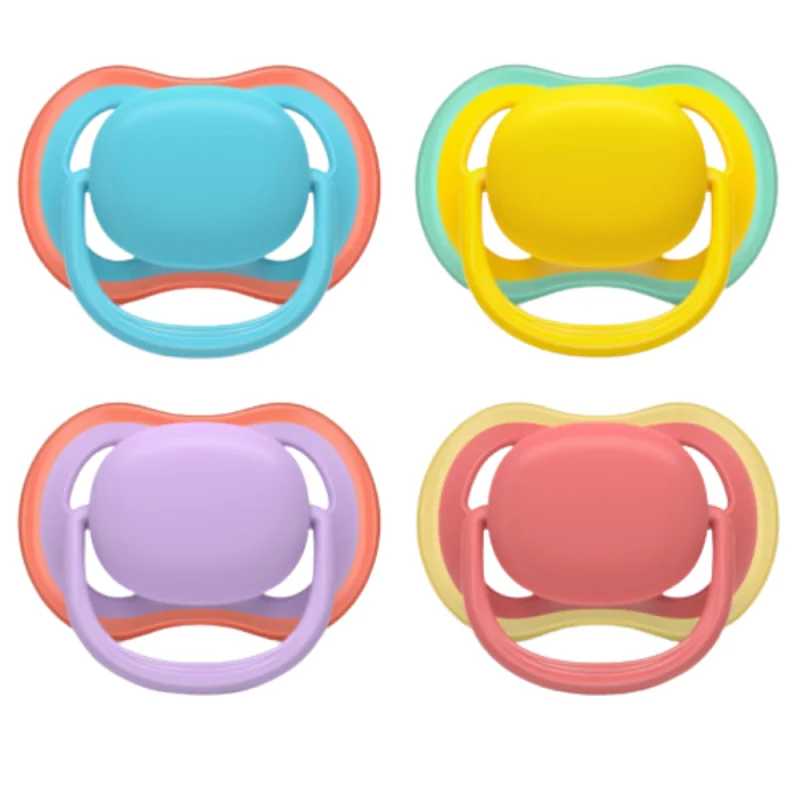 Avent Lot de 2 sucettes Ultra Air 18m+ Orthodontiques - Couleurs aléatoires