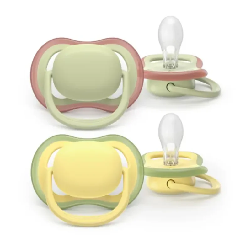 Avent Ultra Air colors of nature Sucette 18 mois+ Avent - lot 2 sucettes
