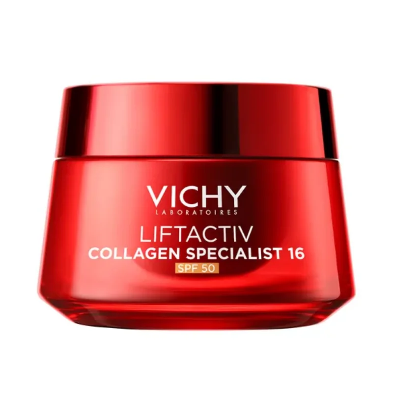Vichy LIFTACTIV COLLAGEN SPECIALIST 16 - Crème SPF50 Anti-Rides Collagène, 50ml