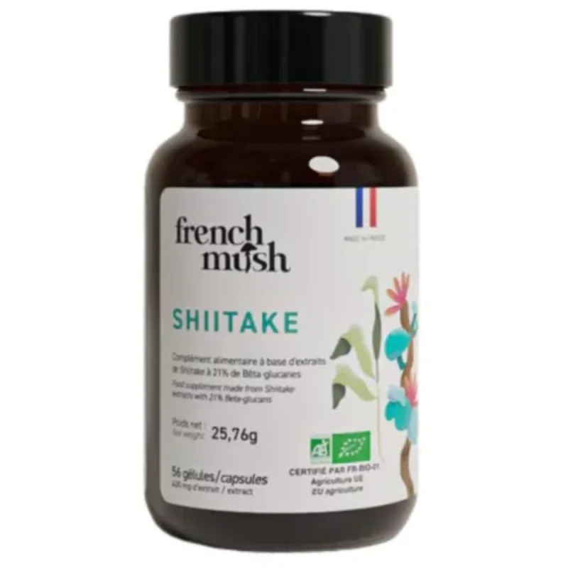 French Mush Shiitaké Bio - 56 gélules