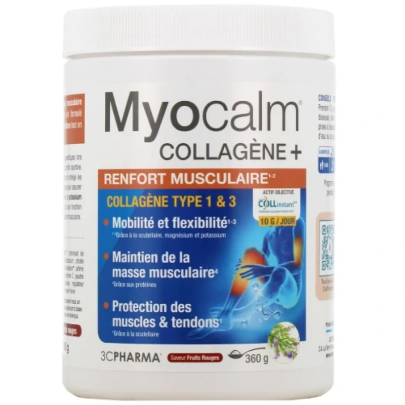 Myocalm Collagène+ Renfort Musculaire 360g