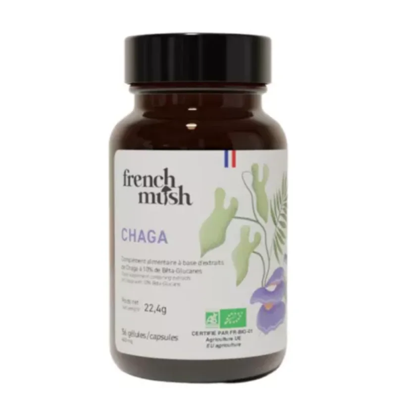 French Mush Chaga Bio - 56 gélules